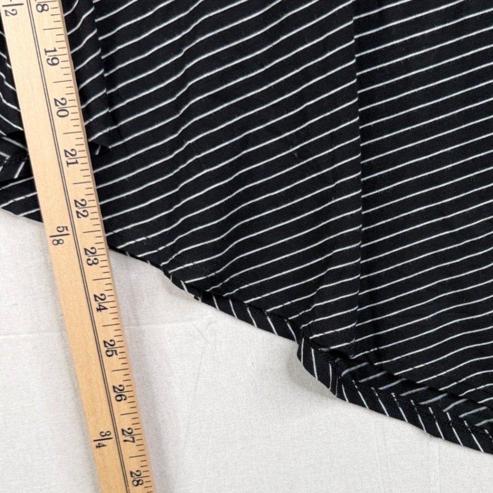 New Apt. 9 Stripped Asymmetrical Skirt size‎ Large Black/White - Picture 8 of 11
